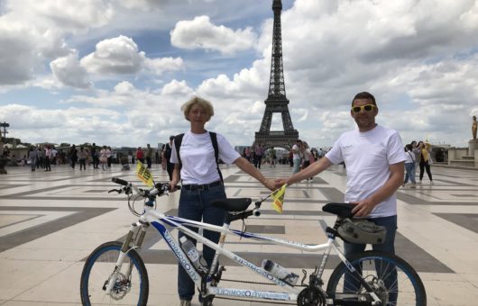 Maillot jaune du challenge Au Boulot à Vélo