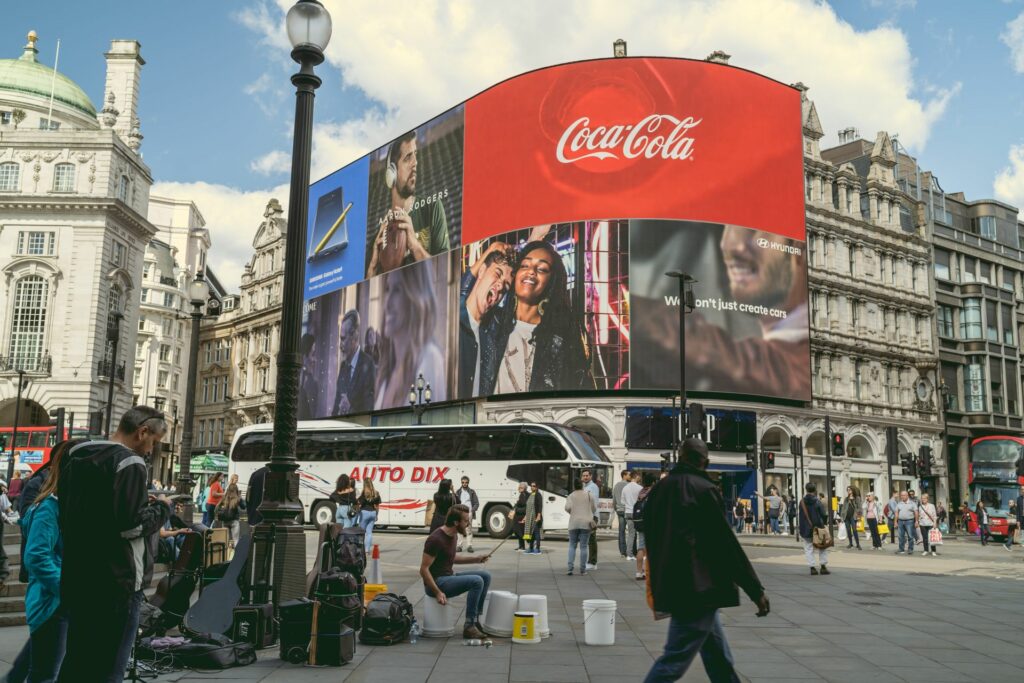 exemple publicité coca cola